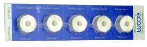 Lot de 5 filtres tampons pour pot de condensation pour analyseur de combustion ECOM B